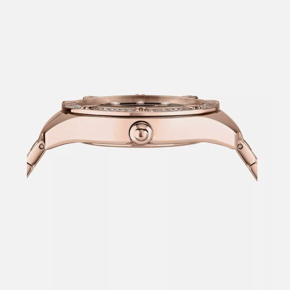 Versus Versace Womens Rose Gold 36mm Bracelet Fashion Watch
